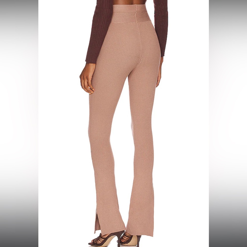 NBD || Imari Ribbed Flare Pant in Tan - SZ XS ⭐️NWT⭐️